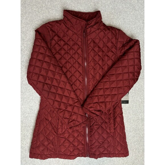 Johnathan‎ Martin Collection for her Jacket - Size Small - Coat Red Burgundy - Picture 1 of 9